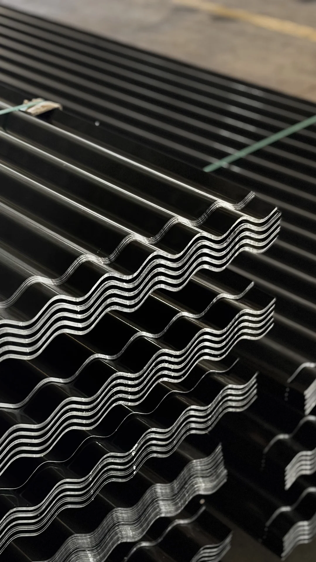 Stock de planchas Teja Continua prepintadas listas para despacho